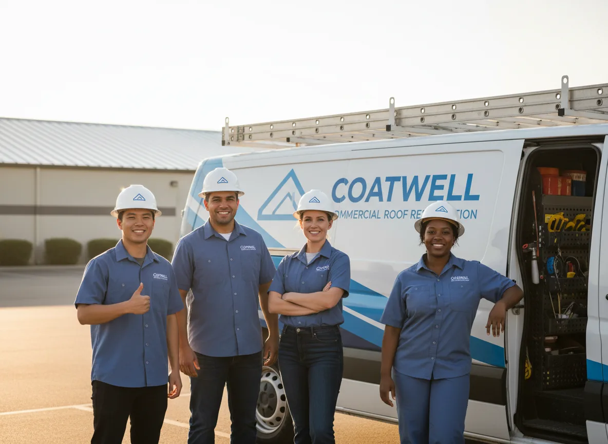 Commercial roof coating company in Danvers, MN